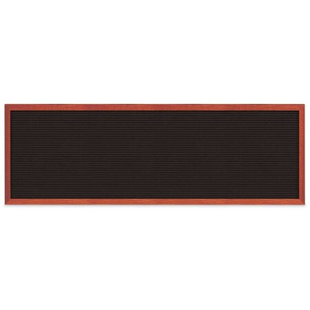 United Visual Products Sliding Door Indoor Enclosed Corkboard, 4 UV9025ACS-SATIN-BLACK